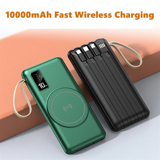 10000mAh Wireless Portable Charger Power Bank
