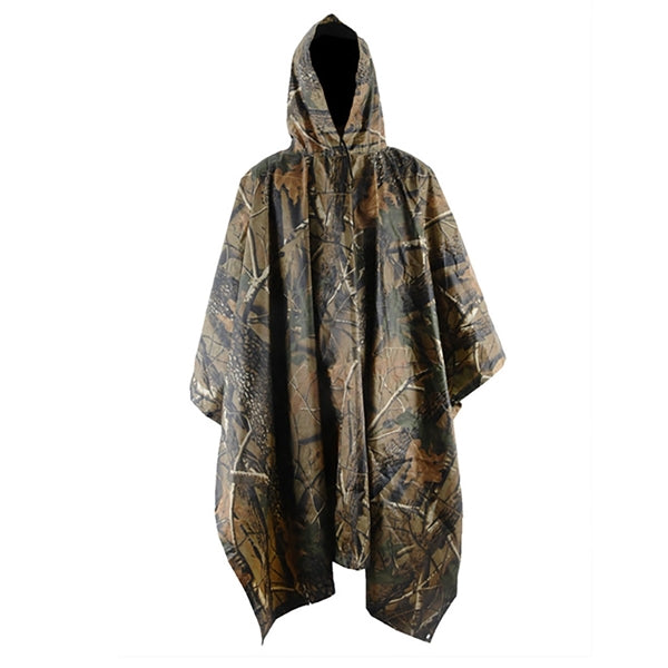 Camouflage Raincoat Poncho