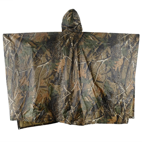 Camouflage Raincoat Poncho
