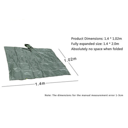 Camouflage Raincoat Poncho