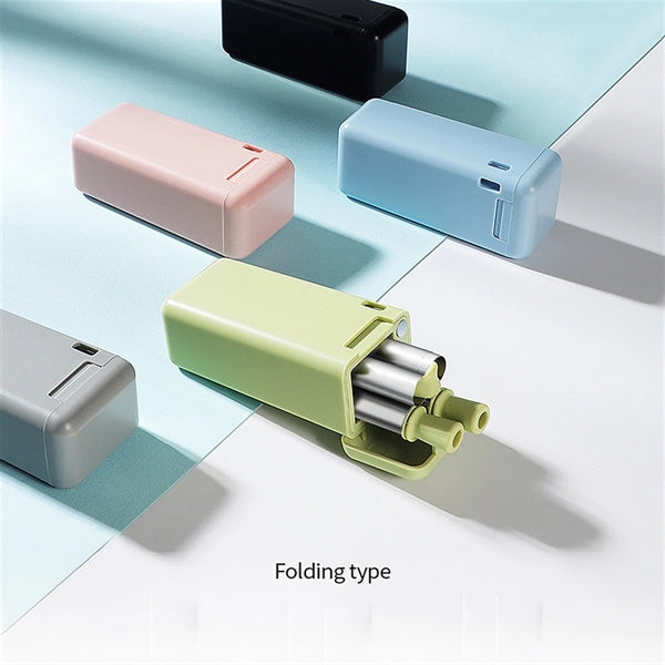 Collapsible Straws with Case