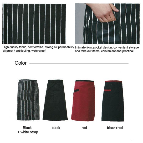 10 oz. High Density Striola fabric Waist Aprons w/ Pocket