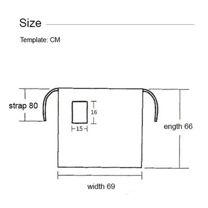 10 oz. High Density Striola fabric Waist Aprons w/ Pocket