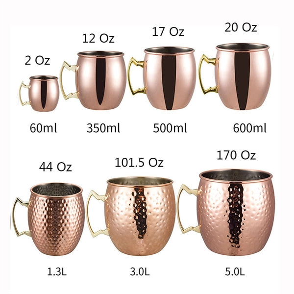 Moscow Mule Copper Mugs 2 Oz.