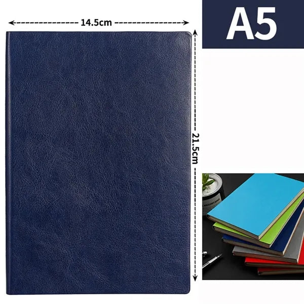 Soft Leather Business Notebook