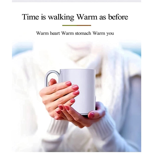 Mug Warmer And Wireless Charger Set