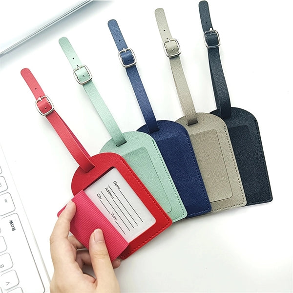 Leather Luggage Tag