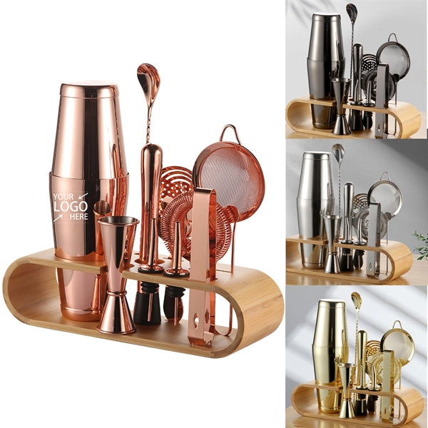 11 Pieces Bartender Kit