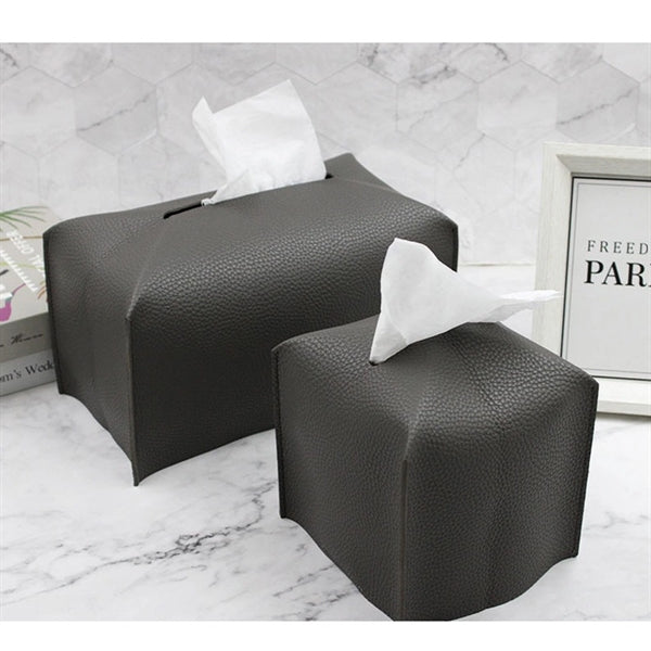 Leather Tissue Box