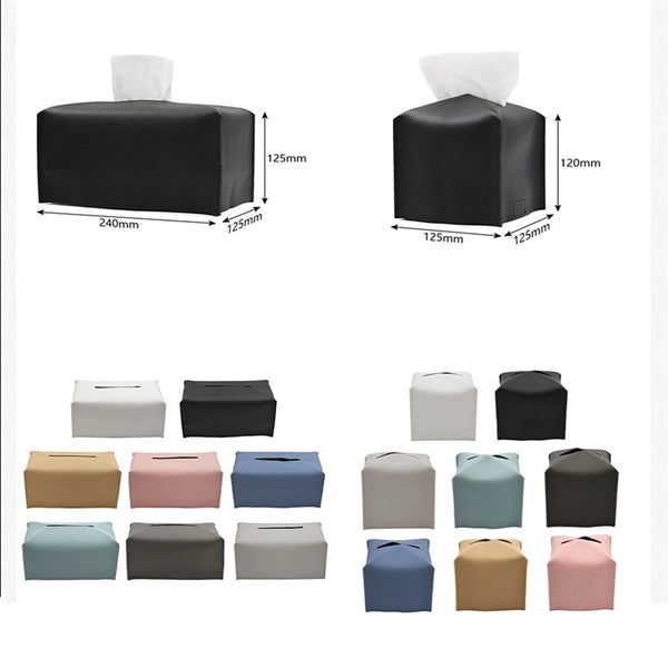 Leather Tissue Box
