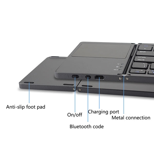 Wireless Keyboard With Touchpad