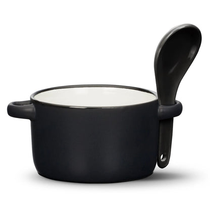 Merritt Soup Mug & Spoon - 12oz - Imprinted