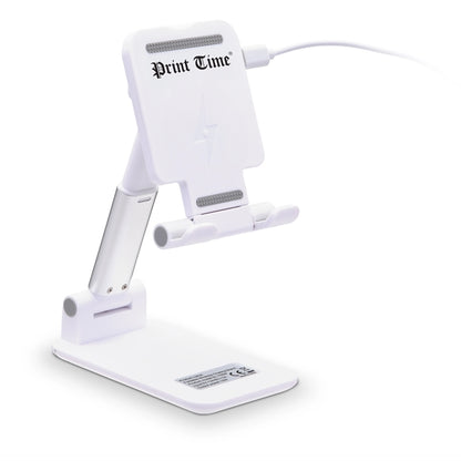 Adjustable Phone Stand w/ Wireless Charger