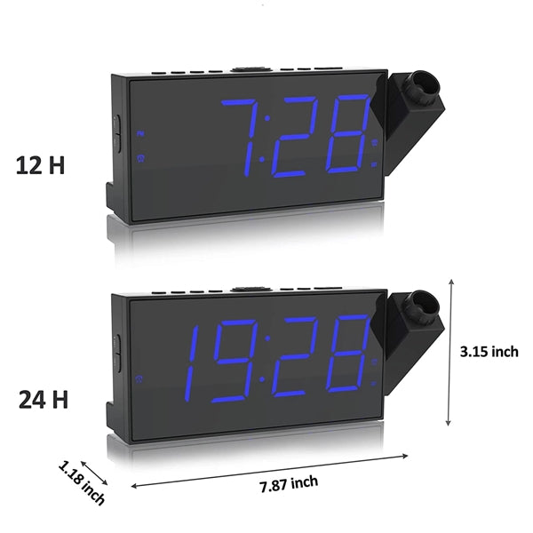Projection Digital Alarm Clock