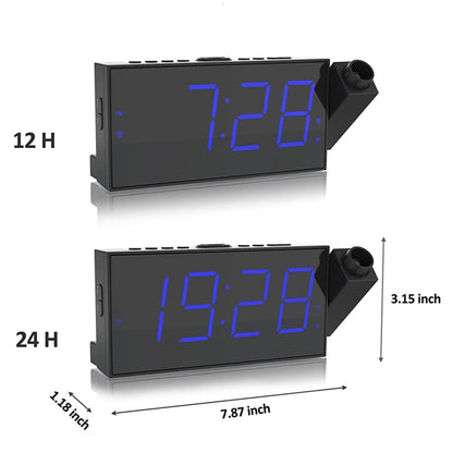 Projection Digital Alarm Clock