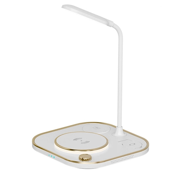 Multi-Functional Foldable LED Desk Lamp w/Wireless Charger