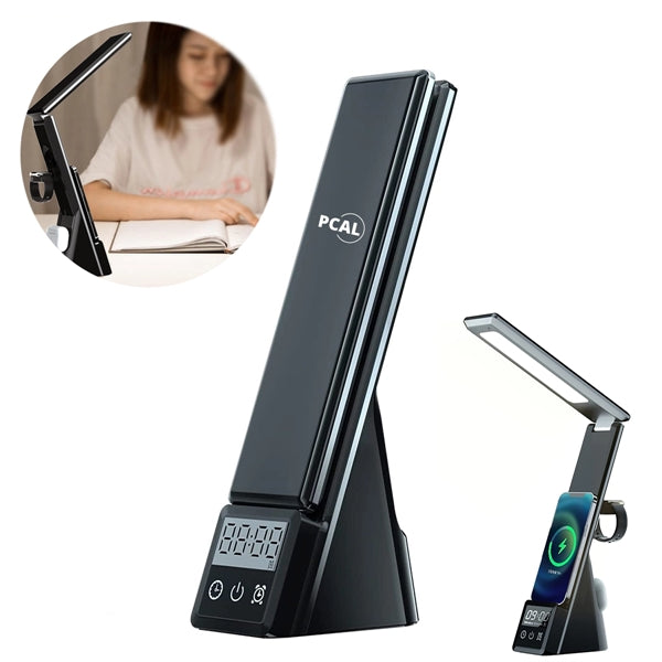 3 in 1 Folding Led Desk Lamp with Wireless Charger
