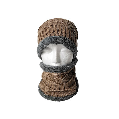 Winter Beanie Hat Scarf Set