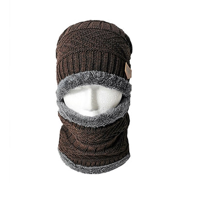 Winter Beanie Hat Scarf Set