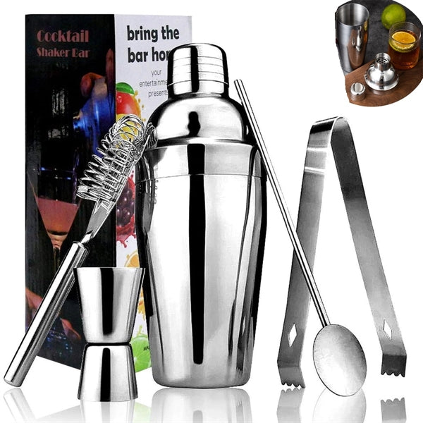 Stainless steel Cocktail Shaker Set-5 Pieces