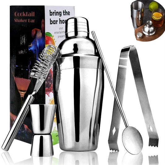 Stainless steel Cocktail Shaker Set-5 Pieces