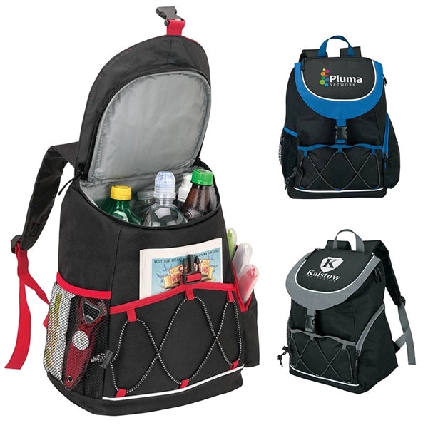 Adelene PEVA Lined Backpack Cooler