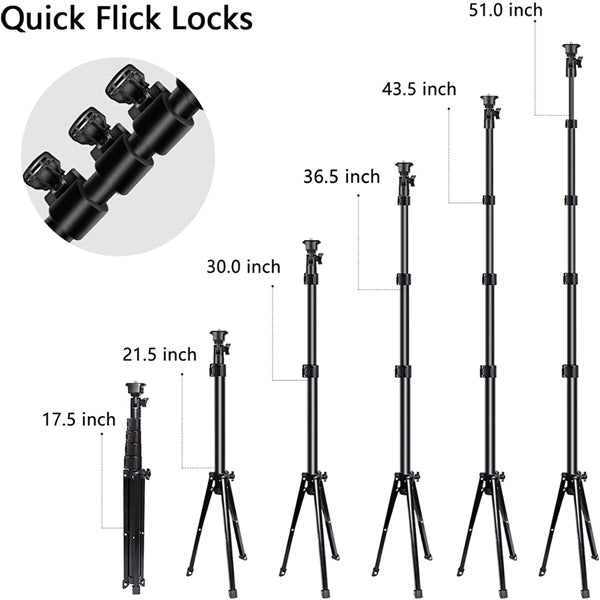 Selfie Ring Light with Tripod Stand & Phone Clip
