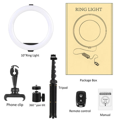 Selfie Ring Light with Tripod Stand & Phone Clip