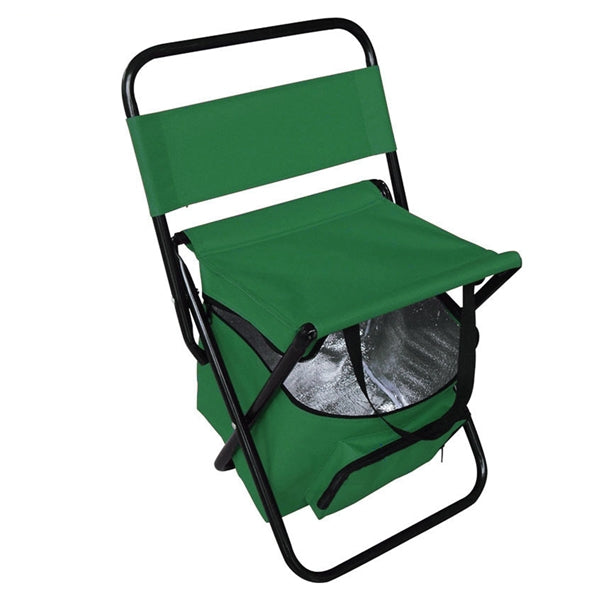 Foldable Camping Chair with Cooler Bag