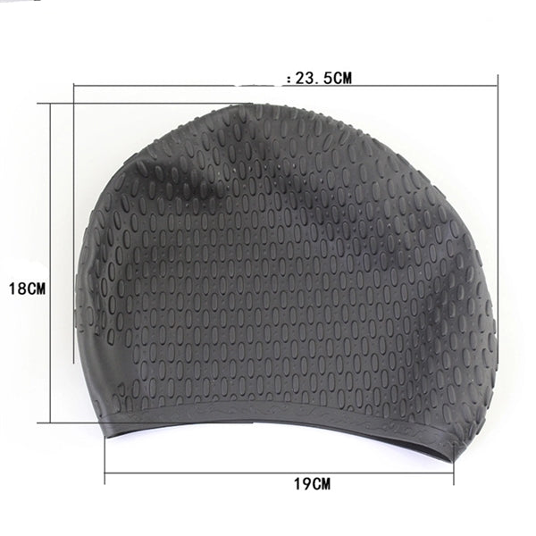Unisex-Adult  Silicone Swim Cap
