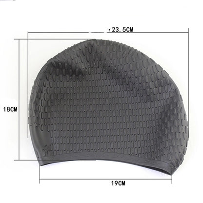 Unisex-Adult  Silicone Swim Cap