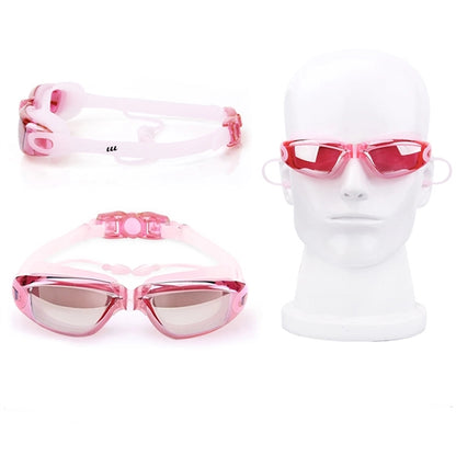 Unisex-Adult Anti-Fog  Swim Goggles with Earplugs