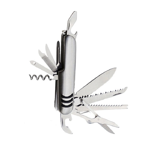 11 In 1 Multifunctional Stainless Steel Swiss Knife