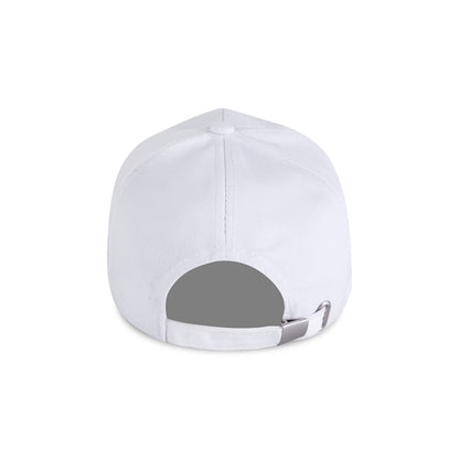 Structured 5-Panel Sandwich Bill Cap w/ Metal Tuck in Buckle