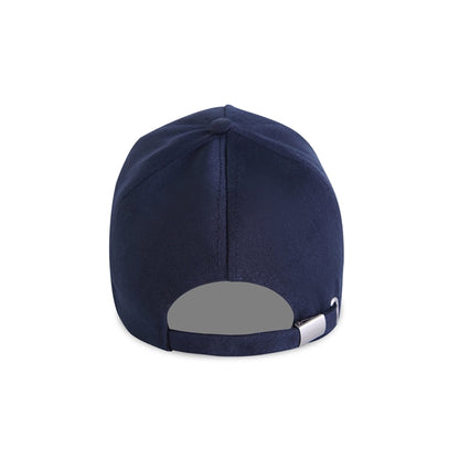 Structured 5-Panel Sandwich Bill Cap w/ Metal Tuck in Buckle