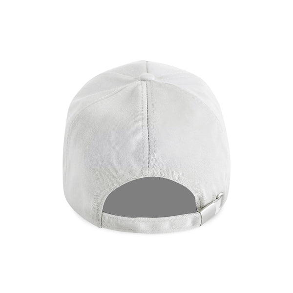 Structured 5-Panel Sandwich Bill Cap w/ Metal Tuck in Buckle