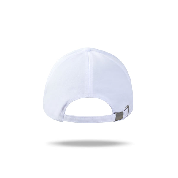 Structured 5-Panel Sandwich Bill Cap w/ Metal Tuck in Buckle