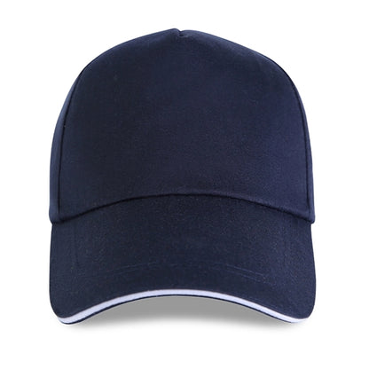 Structured 5-Panel Sandwich Bill Cap w/ Metal Tuck in Buckle