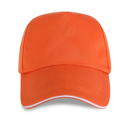 Structured 5-Panel Sandwich Bill Cap w/ Metal Tuck in Buckle