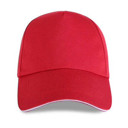 Structured 5-Panel Sandwich Bill Cap w/ Metal Tuck in Buckle