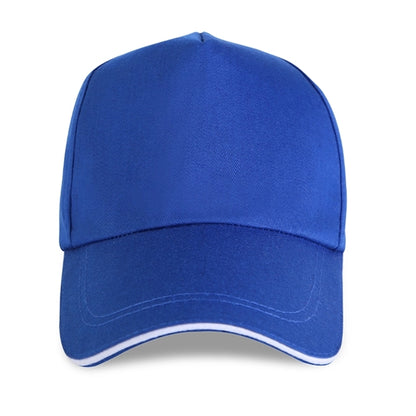 Structured 5-Panel Sandwich Bill Cap w/ Metal Tuck in Buckle