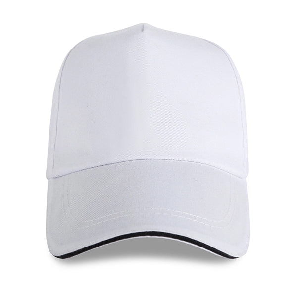 Structured 5-Panel Sandwich Bill Cap w/ Metal Tuck in Buckle