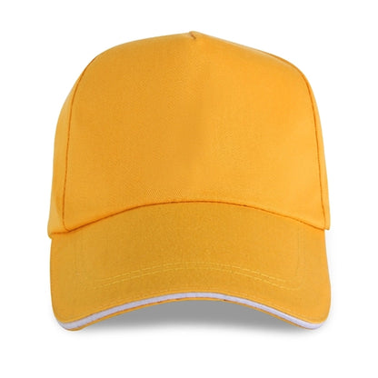 Structured 5-Panel Sandwich Bill Cap w/ Metal Tuck in Buckle
