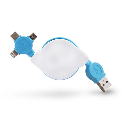 Charging Cord 3-in-1 Retractable Cable