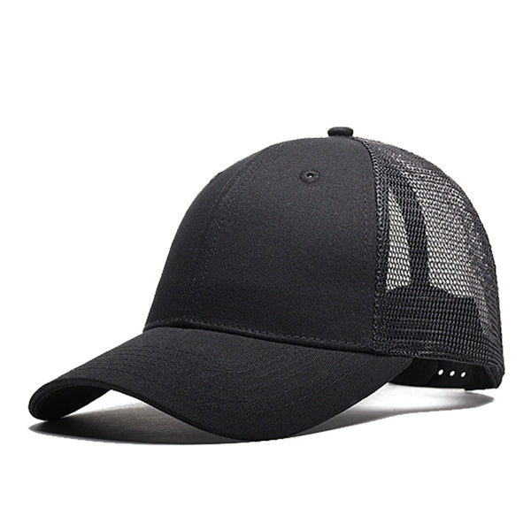 Sunscreen Cotton Baseball Mesh Cap