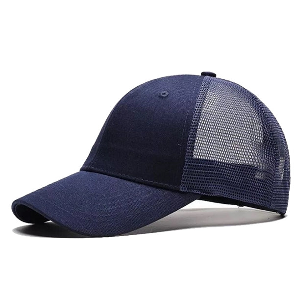 Sunscreen Cotton Baseball Mesh Cap