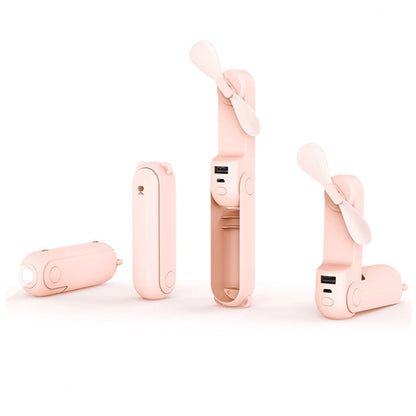Portable Handheld Mini Fan with Power Bank