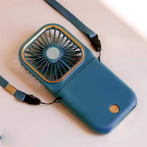 Portable Handheld Mini Fan with Power Bank