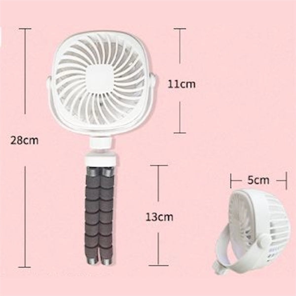 Deformation Bracket Handheld Hanging Standing Quiet Fan