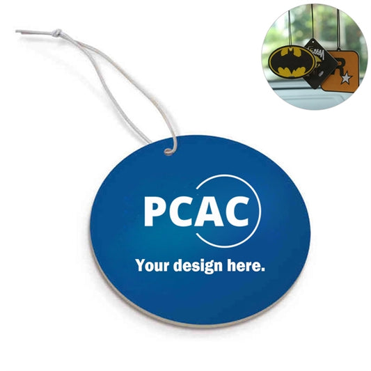 Custom Round Shape Paper Scents Air Freshener